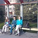 Le dernier matin en attendant le bus pour Bignasco