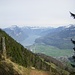 Ein letzter schöner Ausblick auf den Walensee.