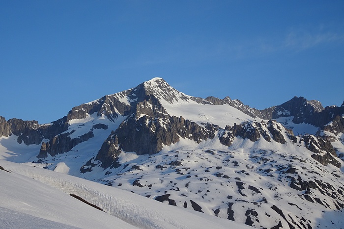 Galenstock gesehen im Aufstieg zum Stotzigen Firsten Fotos