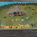 Peinture naïve an der Buvette "Le Schaferle"