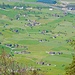 Sanfte Landschaft unten in der Ebene.