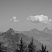 Rigi Hoch Flue, im Hintergrund Haggenspitz, Kleiner- und Grosser Mythen.