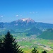 Stans mit Pilatus im Hintergrund.