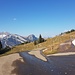 Kein Schnee mehr beim Ochsensäss auf 1460m