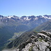 La Val Solda con a sinistra la Cima Vertana e a destra la catena Punta Beltovo - Cima di Solda.