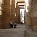 In der Tempelanlage von Luxor.