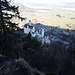 Blick zum Schloss Neuschwanstein