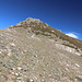 Im Abstieg vom Monte Armario - Rückblick zum Gipfel.