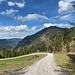 Kurz vor der Kuhalm mit Blick zur Notkarspitze 