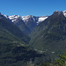 Der Rierna-Stausee im Val d'Ambra oberhalb Personico