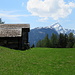 Alp Crocs - ein toller Aussichtsplatzauf den Piz Beverin. Eine der kleinsten Alpen, die ich so kenne. Vieh kann man hier wohl auch kaum hochbringen.
