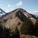 Blick vom Heidelbeerkopf zum Schnippenkopf, links dahinter Entschenkopf