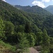 Vista da Dangri verso la zona dell'Alpe Semeda