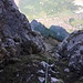 Vom letzten Standplatz Sicht nach unten
