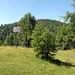 am Grat verläuft die Grenze zu Slowenien