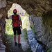 Walter in einem Tunnel der Suone Gorperi