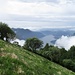 verso il Monte Colmegnone : panorama sul Lago di Como