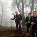 In salita verso il Monte Comana dalla cresta N