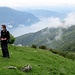 Nessuna foto delle vette del Monte di Binate ed il Monte S.Bernardo, non c'e' alcun segno e sono immerse nel bosco, la prima all'aperto è alla chiesetta del Monte S.Bernardo