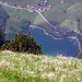 Tiefblick zum Lungernsee