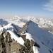 Gipfelaussicht (Standort Gipfelkreuz) Richtung Täschhorn und Monte Rosa