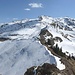 Beliebtes Ski -und Schneeschuhtouren Gebiet