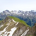 Blick vom Gipfel des Heitlistock zur Vorstegg.