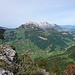 Auf dem Gipfel des Mittler Goggeien: Blick zum Alpstein