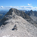 Blick von der Östlichen Ödkarspitze nach Osten (Birkkarspitze, Kaltwasserkarspitze)