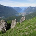 Pizzo Coppa : panoramica sul Lago di Lugano