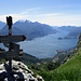 salendo verso il Monte Grona : panorama sul Lago di Como