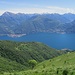 verso la Chiesetta di Sant'Amate : panorama sul Lago di Como