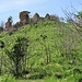 Il castello di rocce porfiriche.