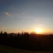 Sonnenuntergang vom Hirschberg aus