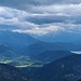 Walchensee und teilweise verdeckte Berge