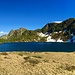 Lago Alzasca im Abendlicht von Norden her gesehen.