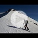 <b>Pizzo della Valletta, Cima Sud (2758 m), discesa - Skitour.</b>