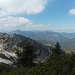 Ausblick in die Chiemgauer Alpen