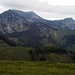 Blick zu den Gipfeln des Traithen, auf die ich am 04.April eine Skitour gemachte hatte.