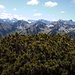 Blick vom Stierjoch ins Karwendel