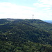 Ausblick vom Hohen Fels (996,5 m) zum Plettenberg, dem nächsten Ziel