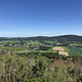 Bieleboh - Ausblick vom Aussichtsturm zu Hromadnik (Döhlener Berg) und Czorneboh, die wir gut eine Woche zuvor besucht haben. 