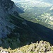 Blick auf das Band unterhalb der Girwand