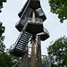 Siblinger Randenturm: 19m hoch, 99 Treppenstufen, schöne Konstruktion aus Stahl und Lärchenholz, 2014 eingeweiht