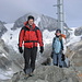 Auf dem Gipfel des Platthorn 3345m mit SLF Messstation