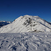 Foto vom 1. Besteigungsversuch am 5.1.2020 mit Ski:<br /><br />Blick vom Umkehrpunkt hinüber zum Piz Dora (2951m).