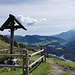 Schöner Aussichtspunkt nahe der Halsalm