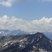 Schöner Ausblick vom Gipfel zu Nebelhorn, Entschenkopf und den Allgäuer Hochalpen