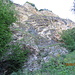 formazioni rocciose lungo il percorso