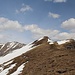 die letzten Meter zum Gipfel